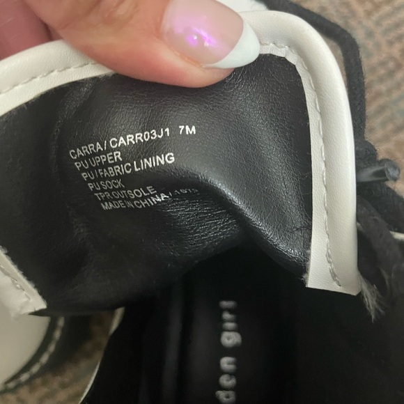 Madden Girl Carra off white Combat boots size 7M - Picture 13 of 13